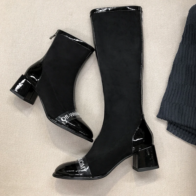 Salu/ г.; женские зимние ботильоны из натуральной кожи на высоком каблуке; женская обувь