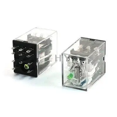 

2pcs HH53P DC 24V Coil Volt 3NO 3NC General Purpose Magnet Power Relay
