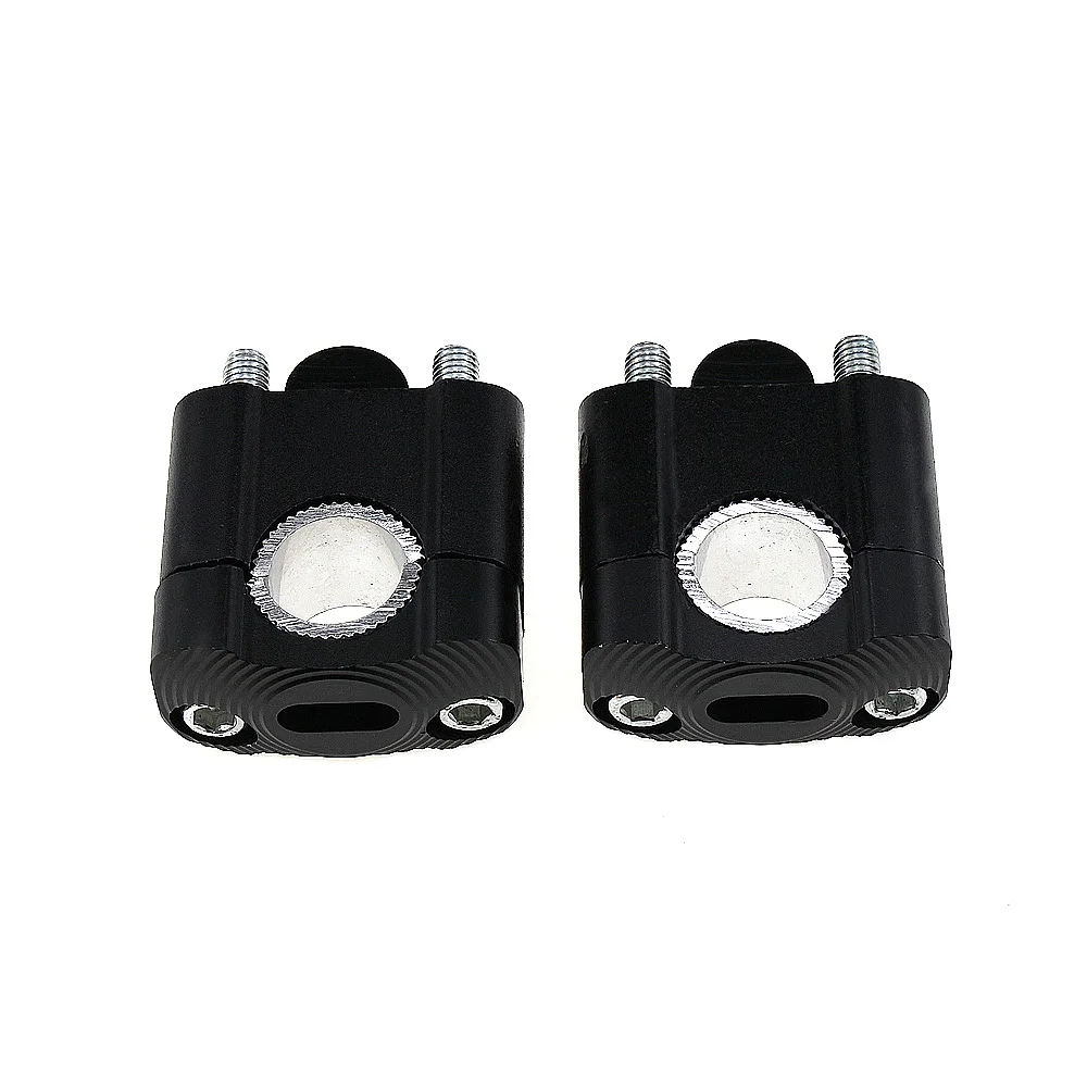 Алюминиевые хомуты на руль мотоцикла 1/4 &quotCNC 28 мм регулируемые толстые