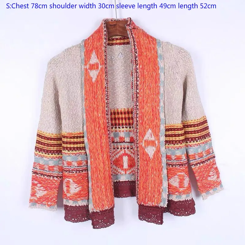 23 Модный свитер с вышивкой DesiguaL, испанский бренд, весенне-осенний вязаный кардиган на пуговицах с бахромой - Цвет: 23