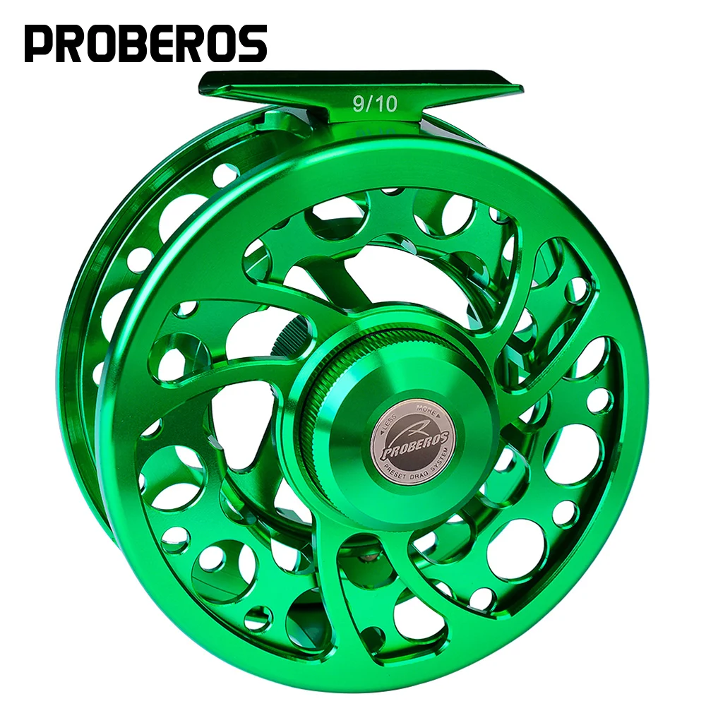 

PRO BEROS Fishing Fly Wheel 5/7-7/9-9/10 WT Aluminum Alloy Fly Fishing Reel CNC Machine Left&Right Handle Casting Fishing Tackle