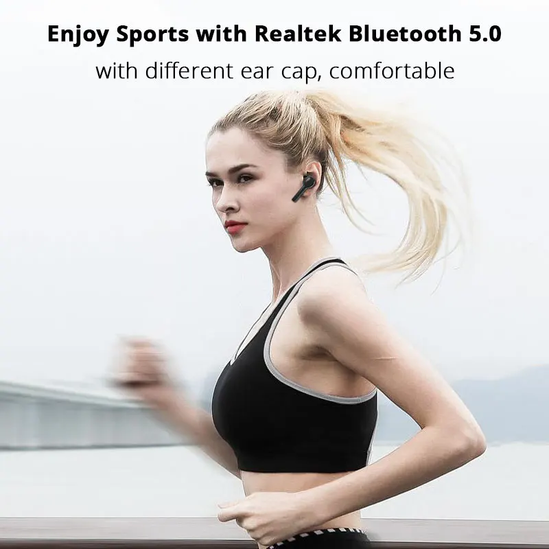 TWS Bluetooth наушники с двумя драйверами для Xiaomi Airdots Pro 2, беспроводные наушники, бас спортивная Гарнитура для Redmi Note 8 Umidigi F2