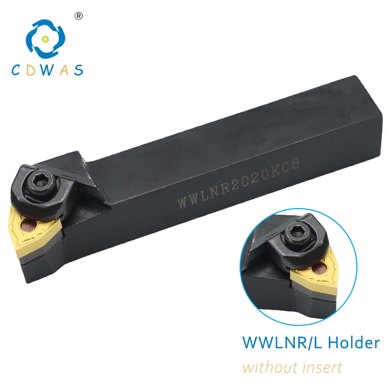 MWLNR2020K08 20 x125mm lathe Index Turning Tool Holder for  WNMG080404/08/12WNMM 