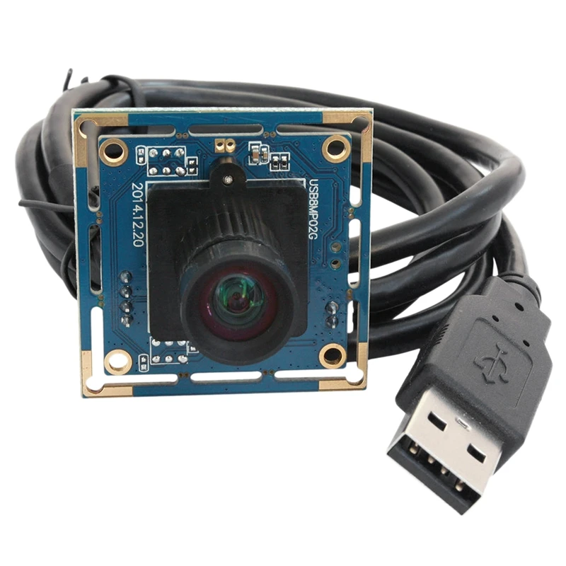 8MP USB камера модуль Плата HD без искажений IMX179 цветной CMOS сенсор объектив 75 °