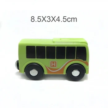 

School car for Tmas car track scene car compatible with Tmas BIRO wooden track children's educational toys