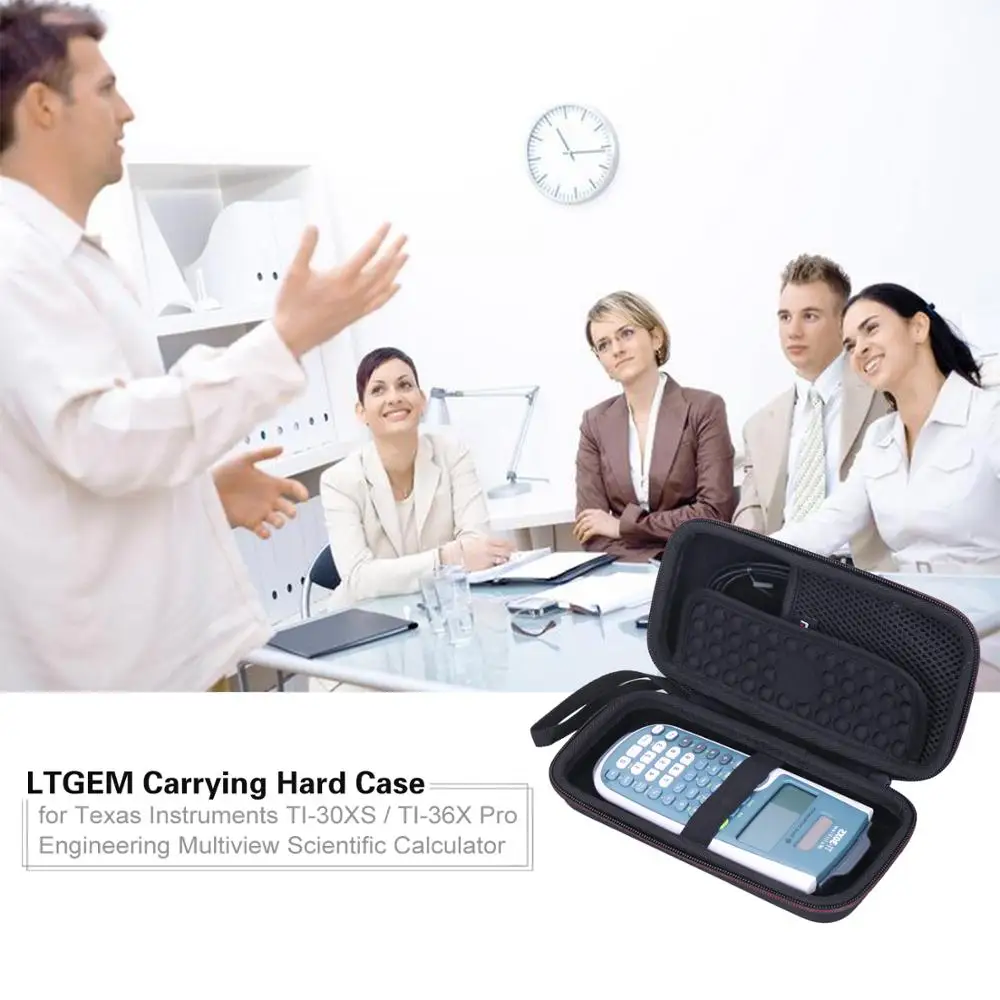 

LTGEM EVA Hard Case for Texas Instruments TI-30xs/TI-36x Pro Engineering Multiview Scientific Calculator