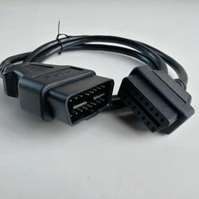 16 pin obd2 разъем 16 pin кабель-удлинитель obd2 16 pin кабель-удлинитель 1,25 м OBDII Авто разъем диагностического кабеля адаптер