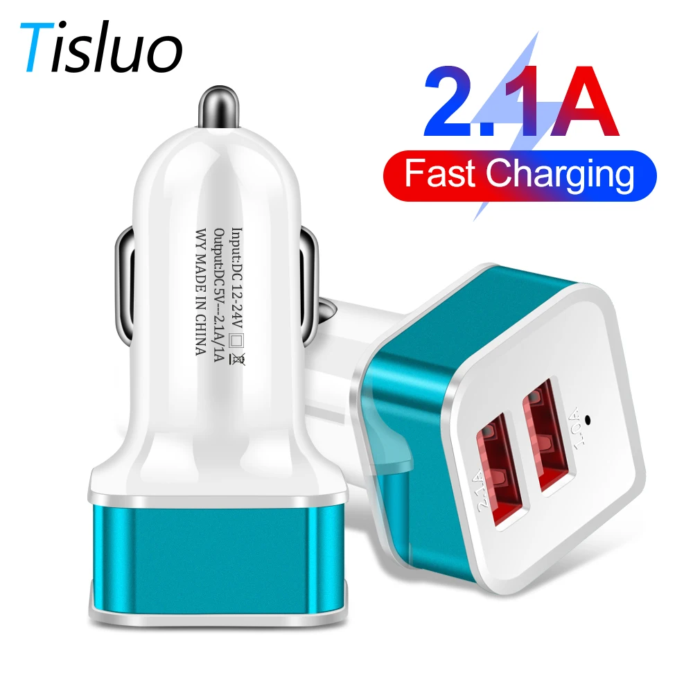 Универсальное автомобильное зарядное устройство с двумя USB, светодиодный дисплей, автомобильное зарядное устройство для iPhone 11 pro 7 8 x samsung S10 Xiaomi Tablet, зарядное устройство для мобильного телефона s