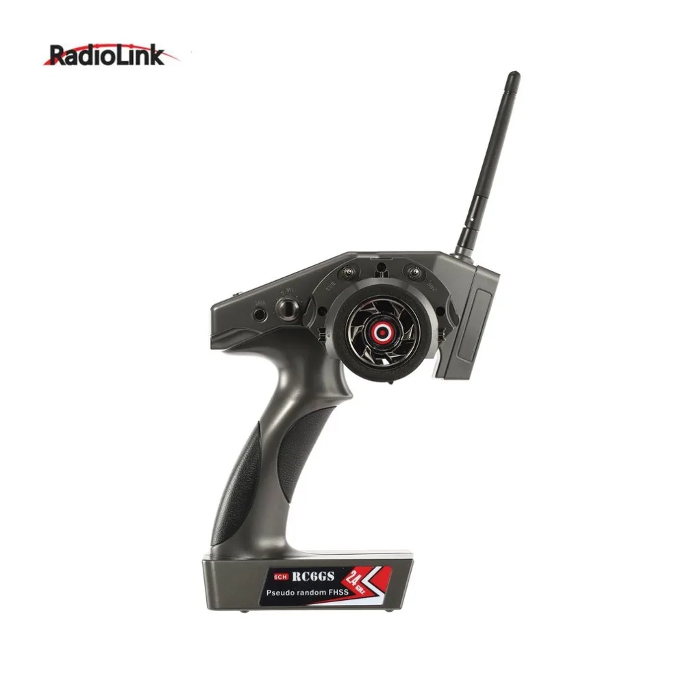

RadioLink RC4/6GS 2.4GHz 4/6CH 400M Remote Controller Transmitter + R6FG Gyro Inside Receiver for RC Car Boat