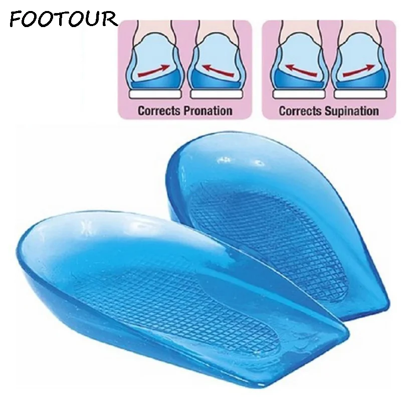 FOOTOURSiliconeGelInsolesHeelWedgeInsolesSupinationandPronationCorrectorShoesInsert