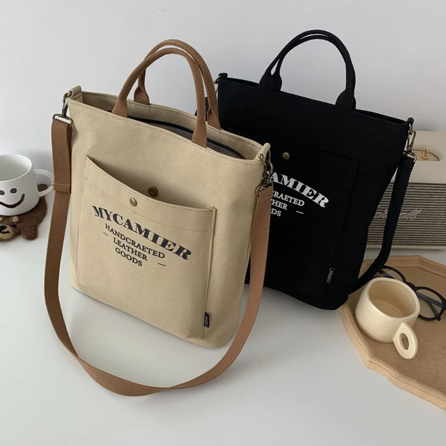 Canvas Bags with Zipper