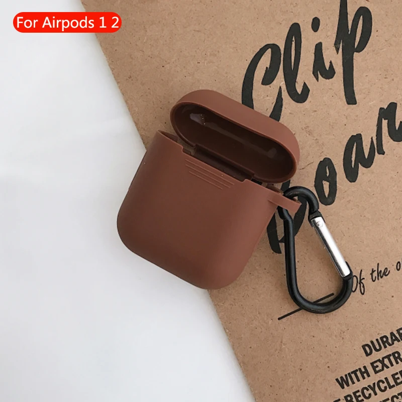 Беспроводной чехол для гарнитуры Bluetooth, прозрачный чехол для Apple Airpods 2, мягкий силиконовый кожаный защитный чехол для наушников Airpod, аксессуары - Цвет: 667