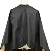 Button collar Black Haircut Cloth Hairdressing Anti-Static Salon Gown Hairdresser Apron Haircut Capes Barber Supplies 5