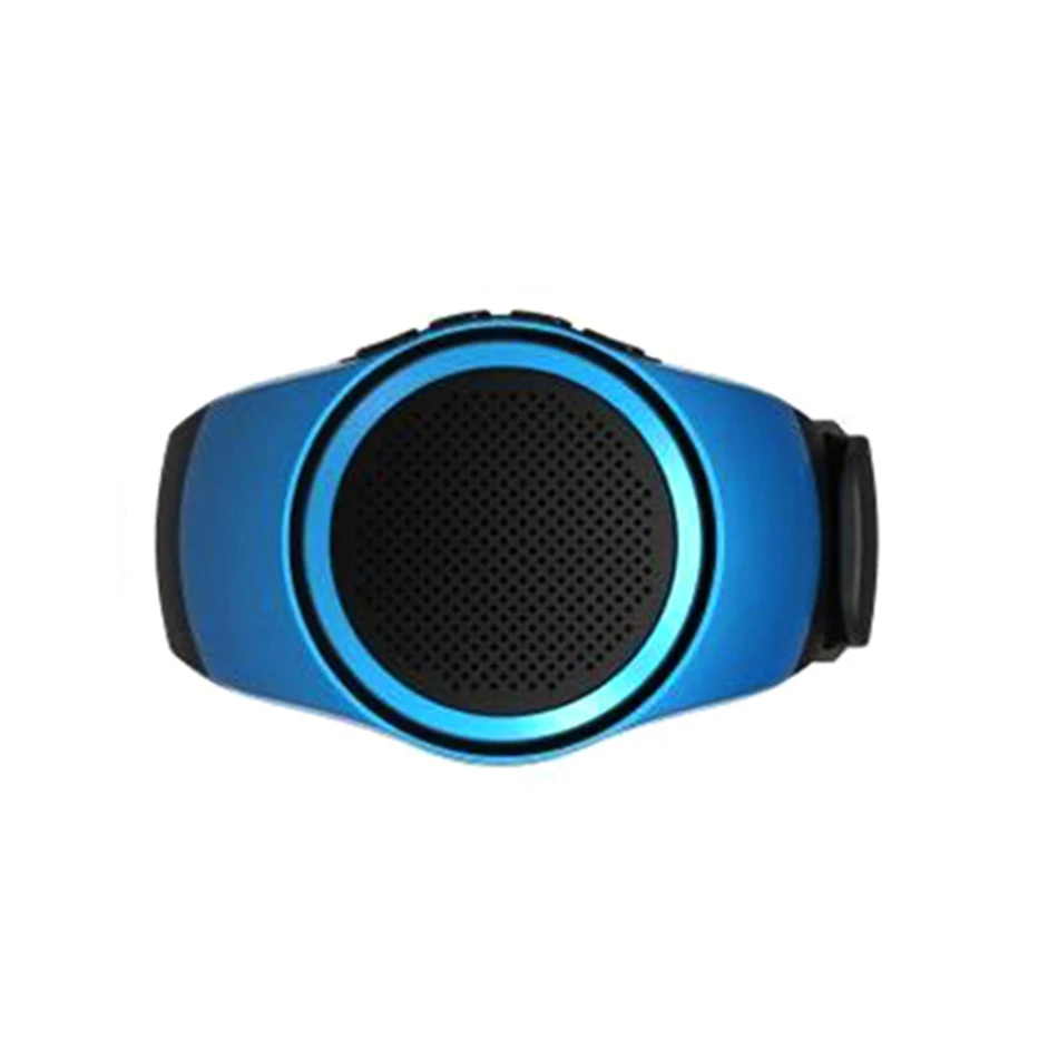 HOMEBARL B20 наручные часы для бега Buetooth, громкий динамик, Спортивная музыка, fm-радио, поддержка 8 ГБ, 16 ГБ, TF карта памяти PK U6 B90 U3 - Цвет: Blue No TF Card