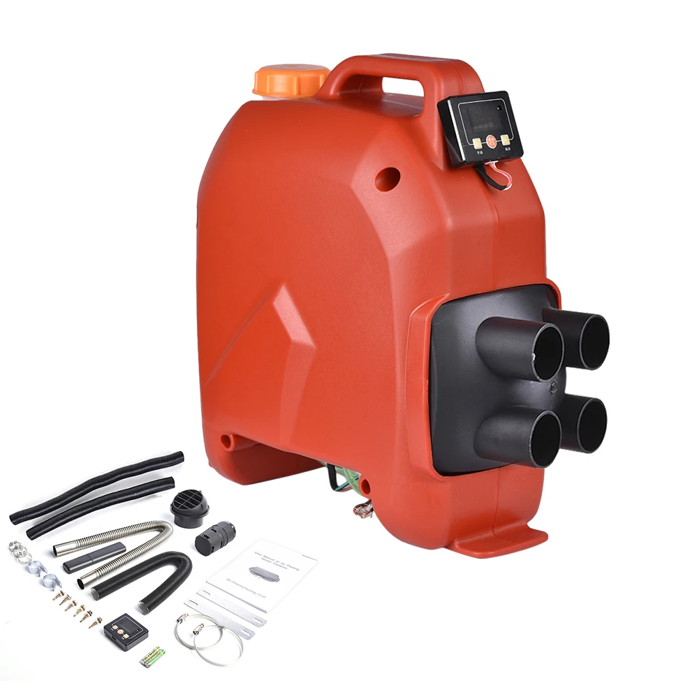

5000W Parking Air Fuel Oil Heating Machine Car Fuel Heater 5KW 12V24V Diesel For Trucks Buses Boats 39.5*16*38m