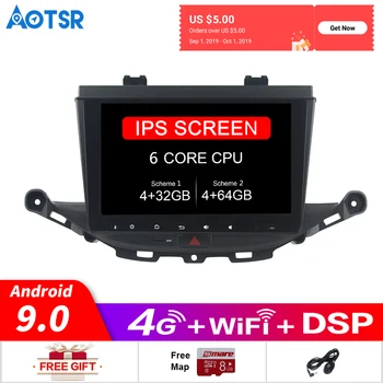 

Android 9.0 DSP Car GPS Navigation radio player For Opel ASTRA K 2016 2017 Multimedia Radio Audio Player Headunit No DVD player