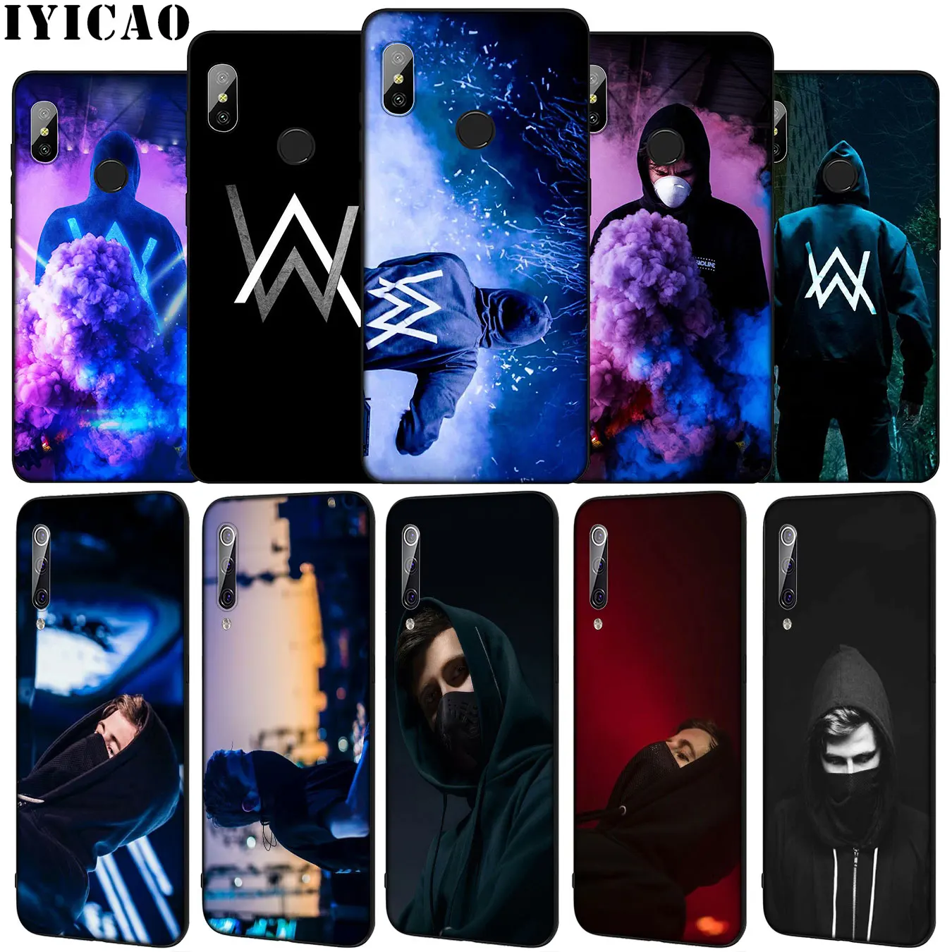IYICAO Alan Walker DJ Faded Soft Silicone Phone Case for Xiaomi Mi 10 9 9T A3 Pro 8 SE A2 Lite A1 CC9 CC9E 6 pocophone f1 Mi10 | Мобильные