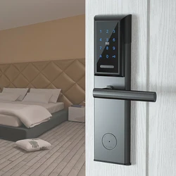 Serrure numérique électronique intelligente, clavier Intelligent, mot de passe, serrure de porte sur porte en bois 