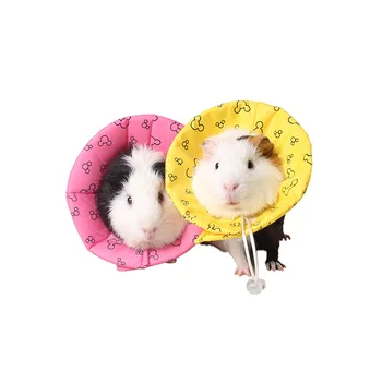 

Guinea Pig Collar Pet Elizabeth Circle Wound Healing Medical Anti-Bite Ring Protection Shield for Small Animals