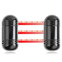 100 расстояние открытый проводной луч инфракрасный детектор Водонепроницаемый и молния защита для дома сигнализация 2 инфракрасные лучи