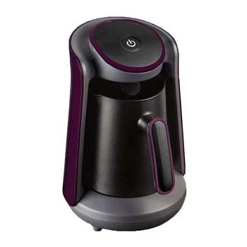

Mini Turkish Coffee Machine Automatic 4 Cups Capacity Sound Warning System