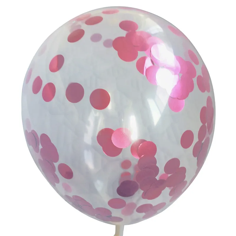 pink 10 шт./партия прозрачные воздушные шары Золотая Звезда конфетти из фольги прозрачные воздушные шары счастливый день рождения, детский душ Свадебные украшения - Цвет: pink