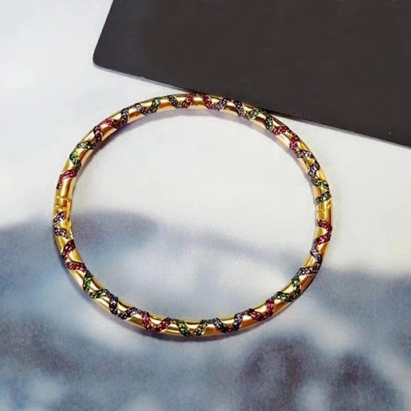 

Designer Fashion 925 Sterling Silver Jewelry 3A Cubic Zirconia Party Bangle