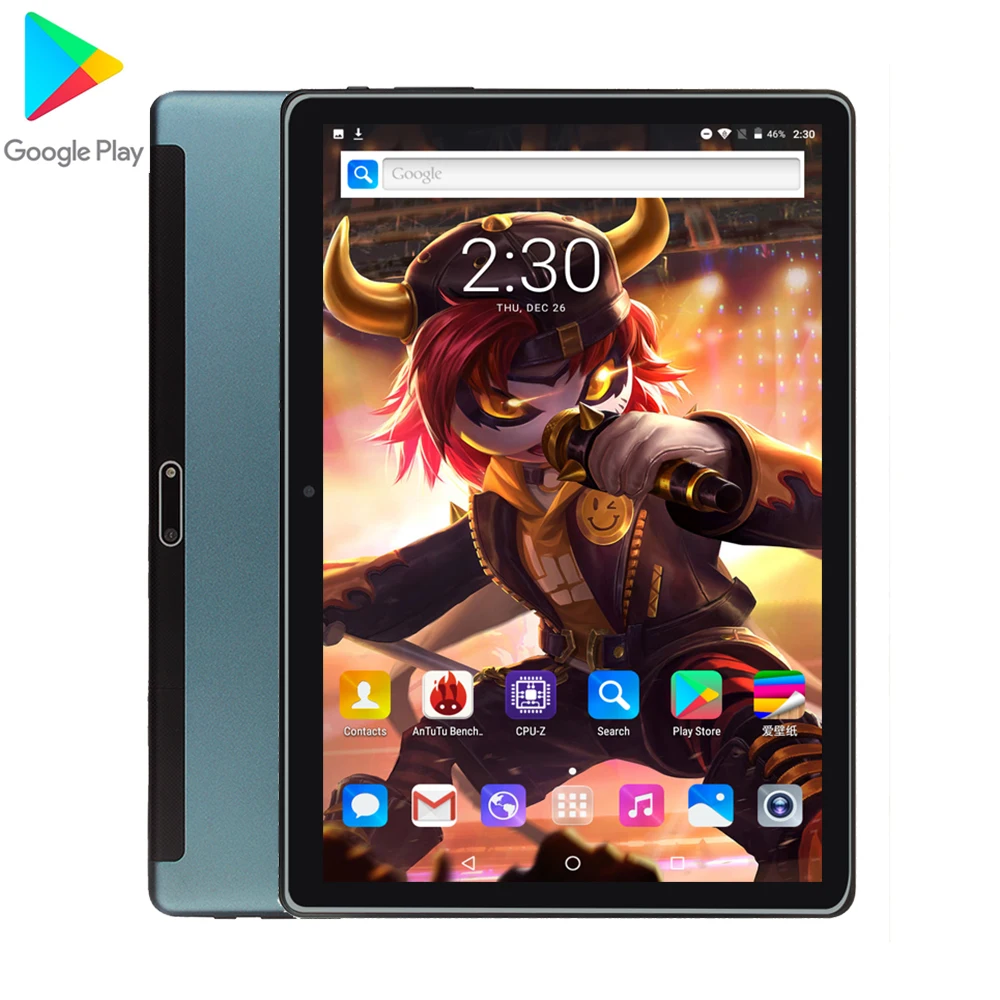 Планшет на Android 7 0 экран 10 дюймов 3g Sim-карта 1 5 Гб + 32 ГБ | Компьютеры и офис
