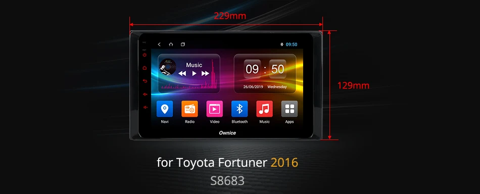 Ownice k3 k5 k6 Android 9,0 Восьмиядерный Автомобильный DVD Радио gps плеер для Toyota Fortuner DSP 360 панорама навигация 4G Оптический