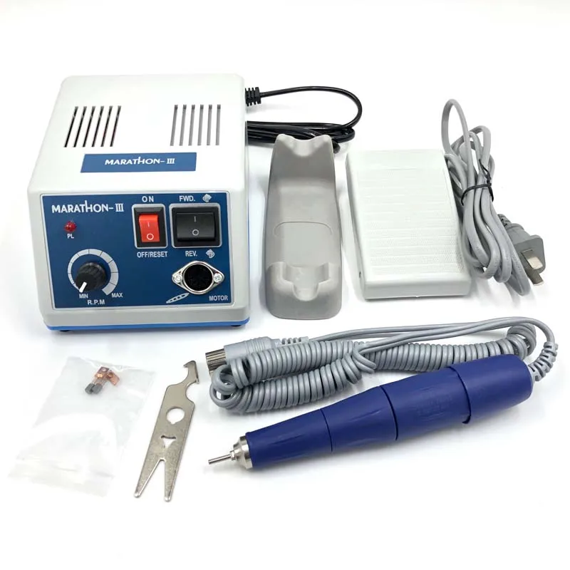Dental Lab Smt Marathon Motore Elettrico Micromotore Macchina N3 40000 Giri/Min Manipolo 105L 110V 220V