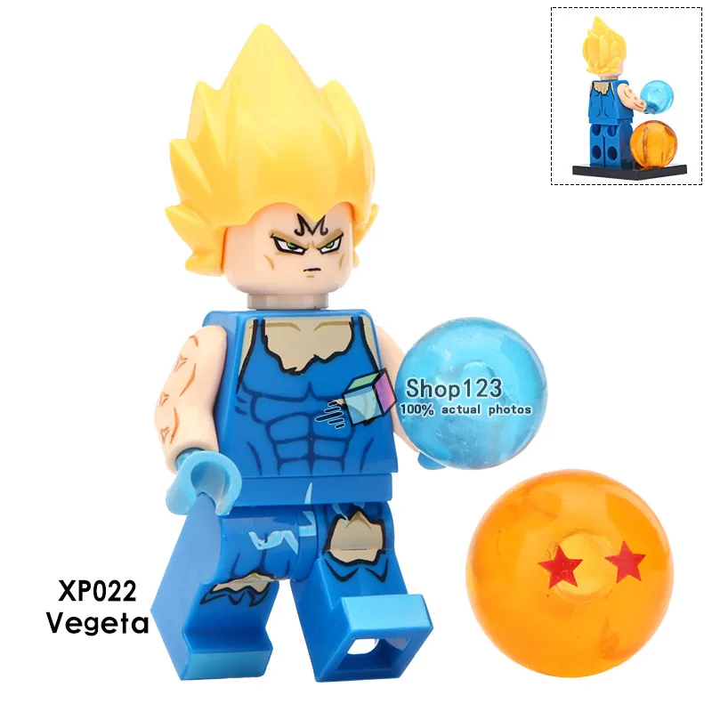 Один Dragon Ball Z Broly супер Sayayin Bulma идеальная ячейка Гоку шорты Вегета модель строительные блоки подарки для детей игрушки - Цвет: Светло-розовый