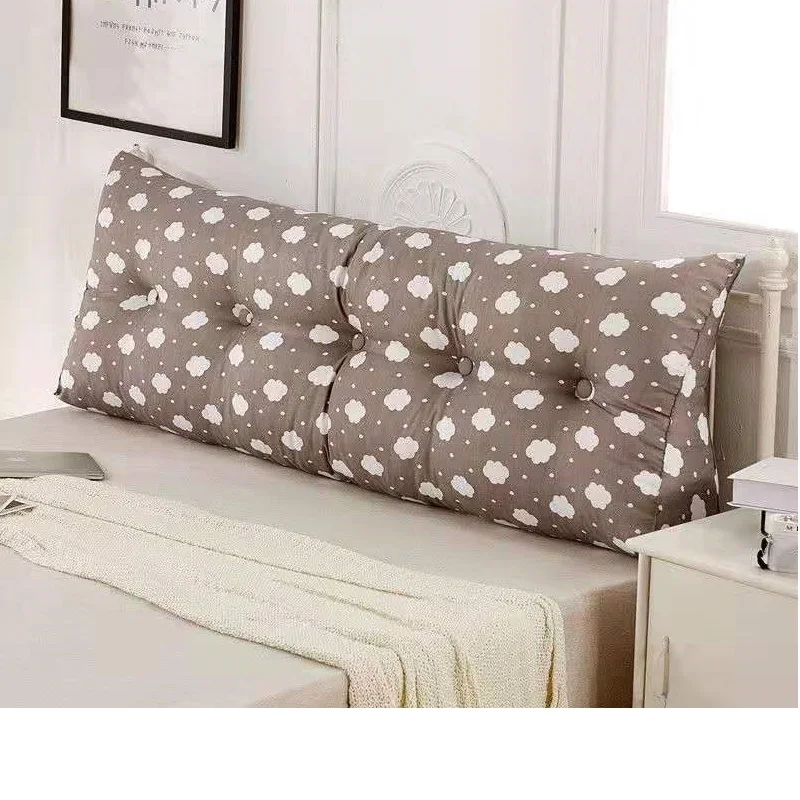 Long Backrest Cushion Bed Back Large Waist Pillow Sofa Tatami Reading Modern Home Decor Printing Nap | Дом и сад