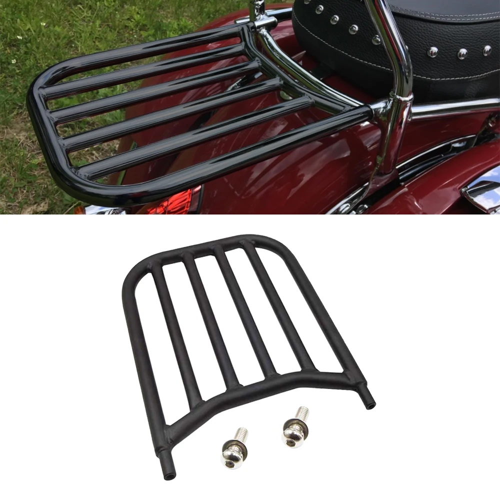 2880955156 Backrest Sissy Bar Luggage Rack 4 Cruiser Chieftain Indian