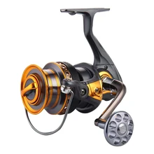 Спиннинговая катушка 13+ 1BB соотношение скорости 4,7: 1/5. 2:1 спиннинговая Рыболовная катушка дальняя атака металлическая линия чашки колеса Морской Карп рыболовные катушки