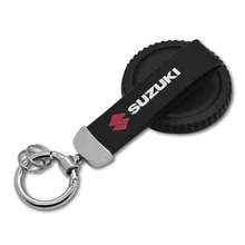 Металлический Кожаный Автомобильный брелок для ключей Suzuki Vitara Swift Sx4 Jimny Samurai Alto S-Cross Liana Super Vitara Chain автомобильный Стайлинг