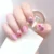 50 шт./кор. Nail Art Color mixed small Daisy Flower rose ultra-thin wood pulp patch DIY nail art jewelry nail art decoration