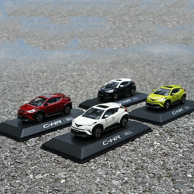 Diecast 1:43 Scale Die-cast Alloy TOYOTA C-HR CHR Vehicle Model Car Toys Adult Child Boys Gifts Collection Display Souvenir Show 1