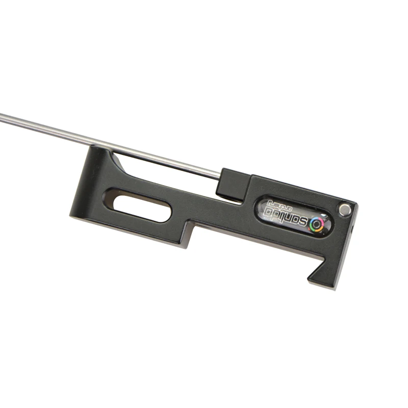 Стрела для стрельбы из лука, кликер, алюминиевый сплав, измерительный механизм, установленный на лук, регулируемый для изогнутого лука, Охотничьи аксессуары