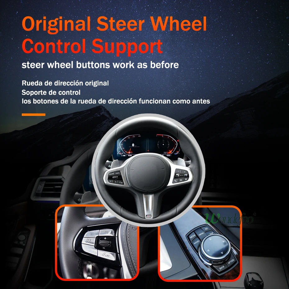 Excellent 4G 64G IPS Android 9.0/7.1 Car Multimedia Radio GPS for BMW X3 E83 2004-2010 no Original Screen Support iDrive no DVD Player 2