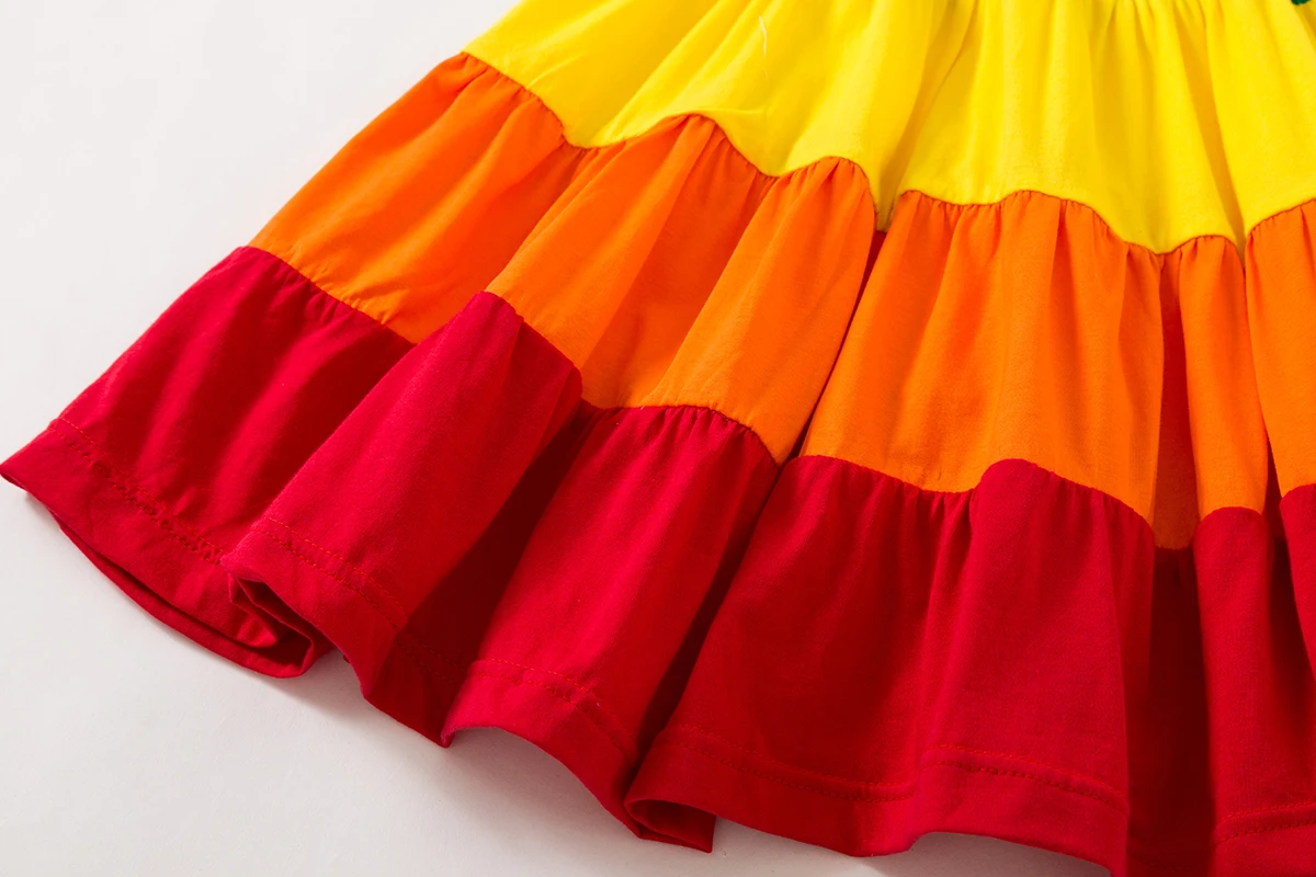 Jojo Siwa/Радужное платье для дня рождения; платье-пачка для дня рождения; Радужное платье для девочек; Радужное платье; вечерние платья