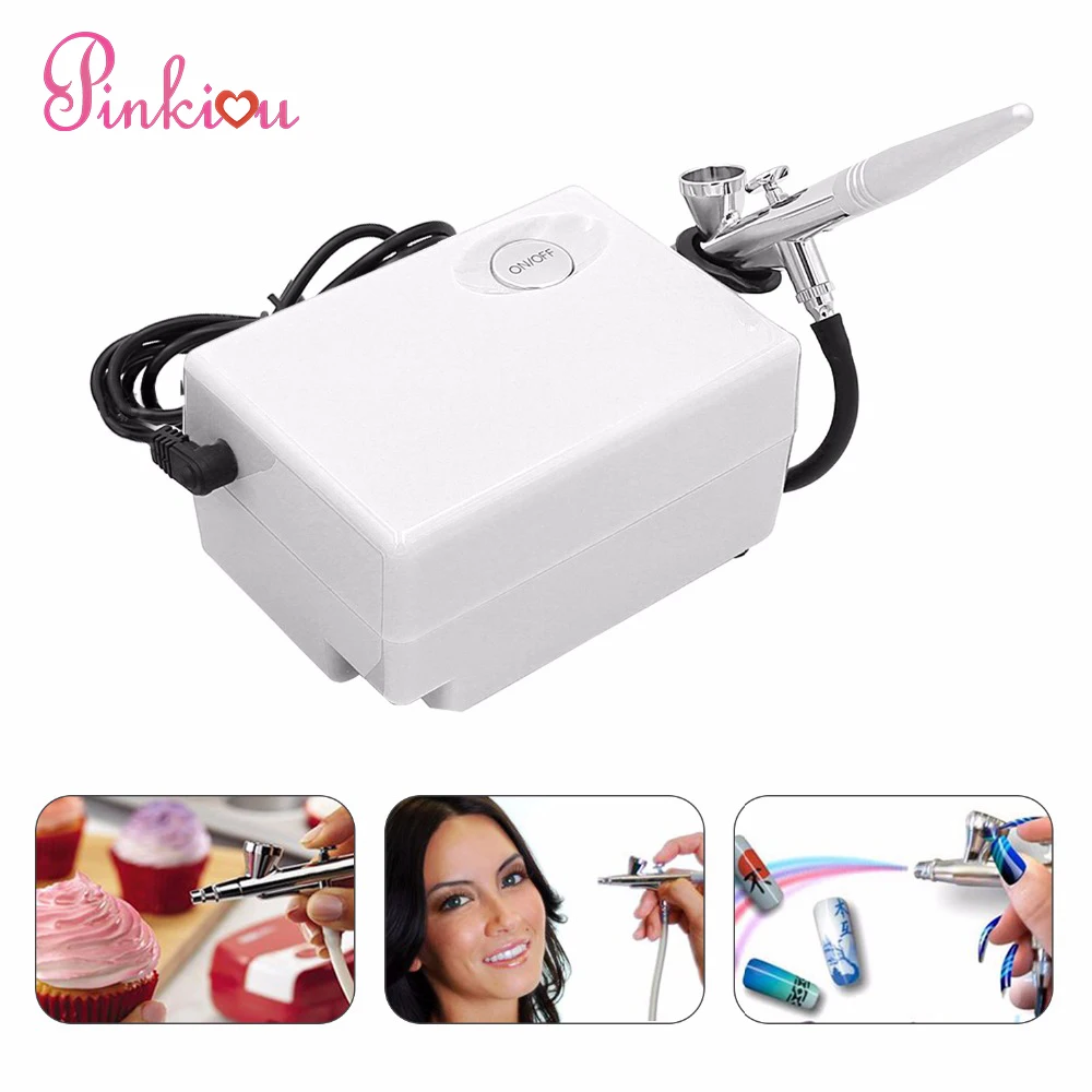 Набор для татуировки с компрессором Профессиональный Аэрограф Косметика