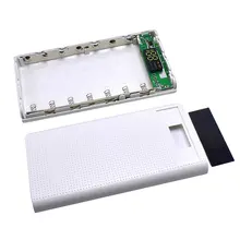 Портативный чехол для мобильного зарядного устройства чехол для аккумулятора DIY 7x18650 Внешний аккумулятор корпус с 2 usb зарядным портом