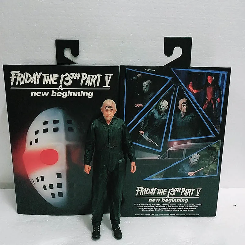 NECA Friday 13th Jason Ultimate Part 5 Roy Burns фигурка Коллекционная модель игрушки куклы подарок