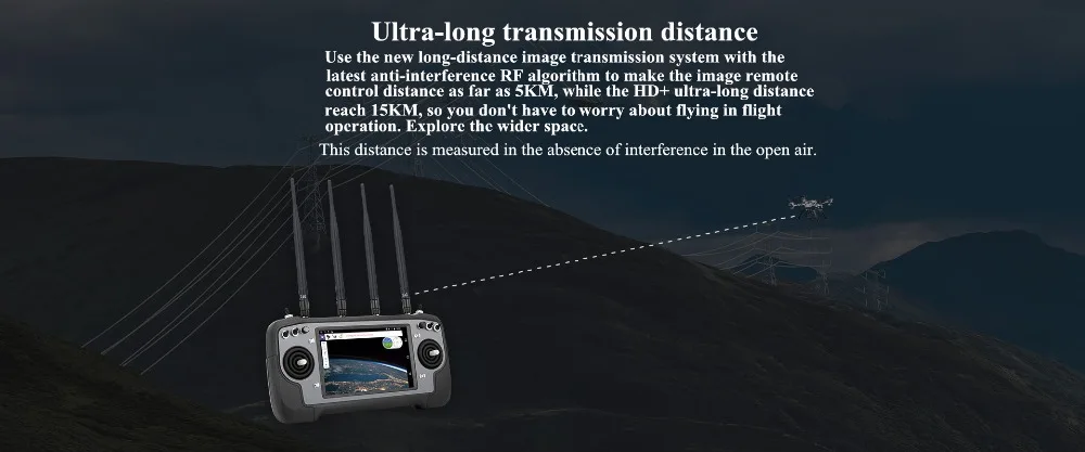 SIYI AK28 HD/HD+ AI Endanced UAV умный пульт дистанционного управления для сельскохозяйственных дронов