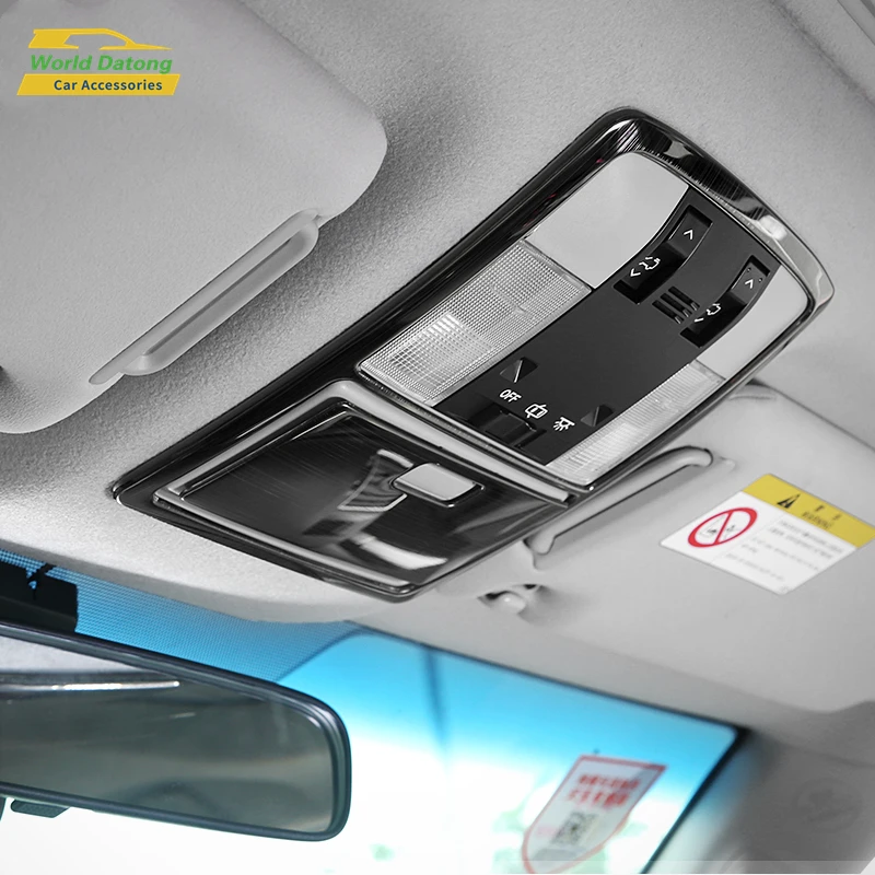 For Toyota Land Cruiser 150 Prado 2018 2019 Stainless steel Roof Reading Light Lamp Panel Trim 2pcs | Автомобили и мотоциклы
