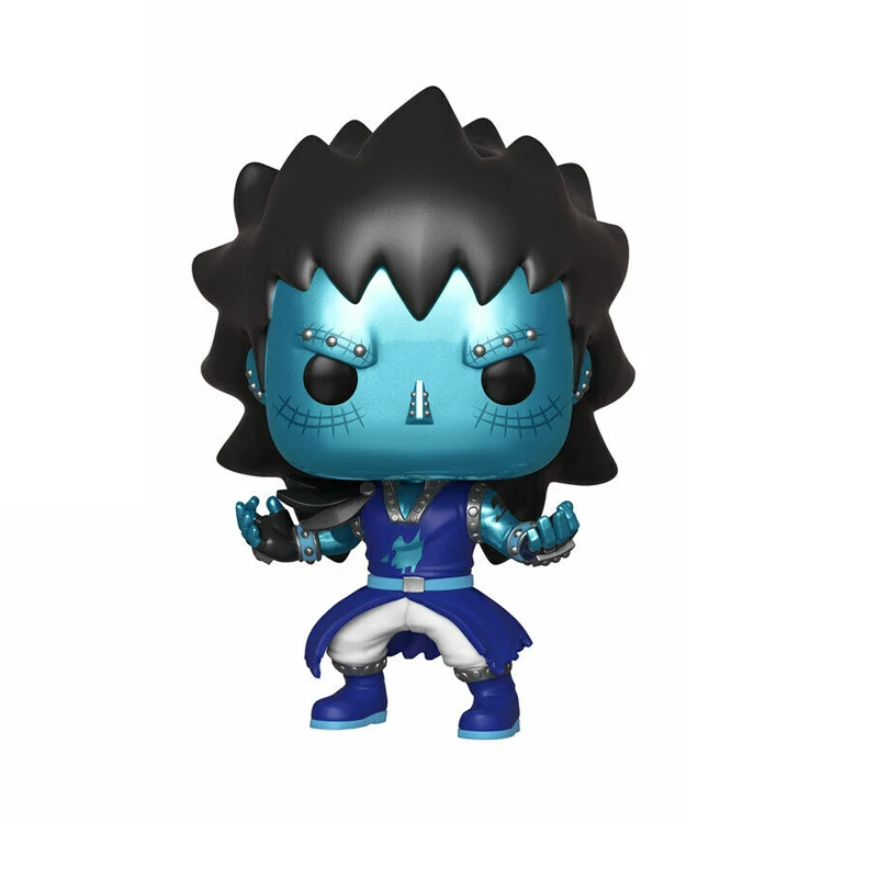 FUNKO POP Новый Сказочный хвост Gajeel (Dragon Force) 481 # ПВХ аниме персонаж фигурки модель игрушки для детей подарки на день рождения