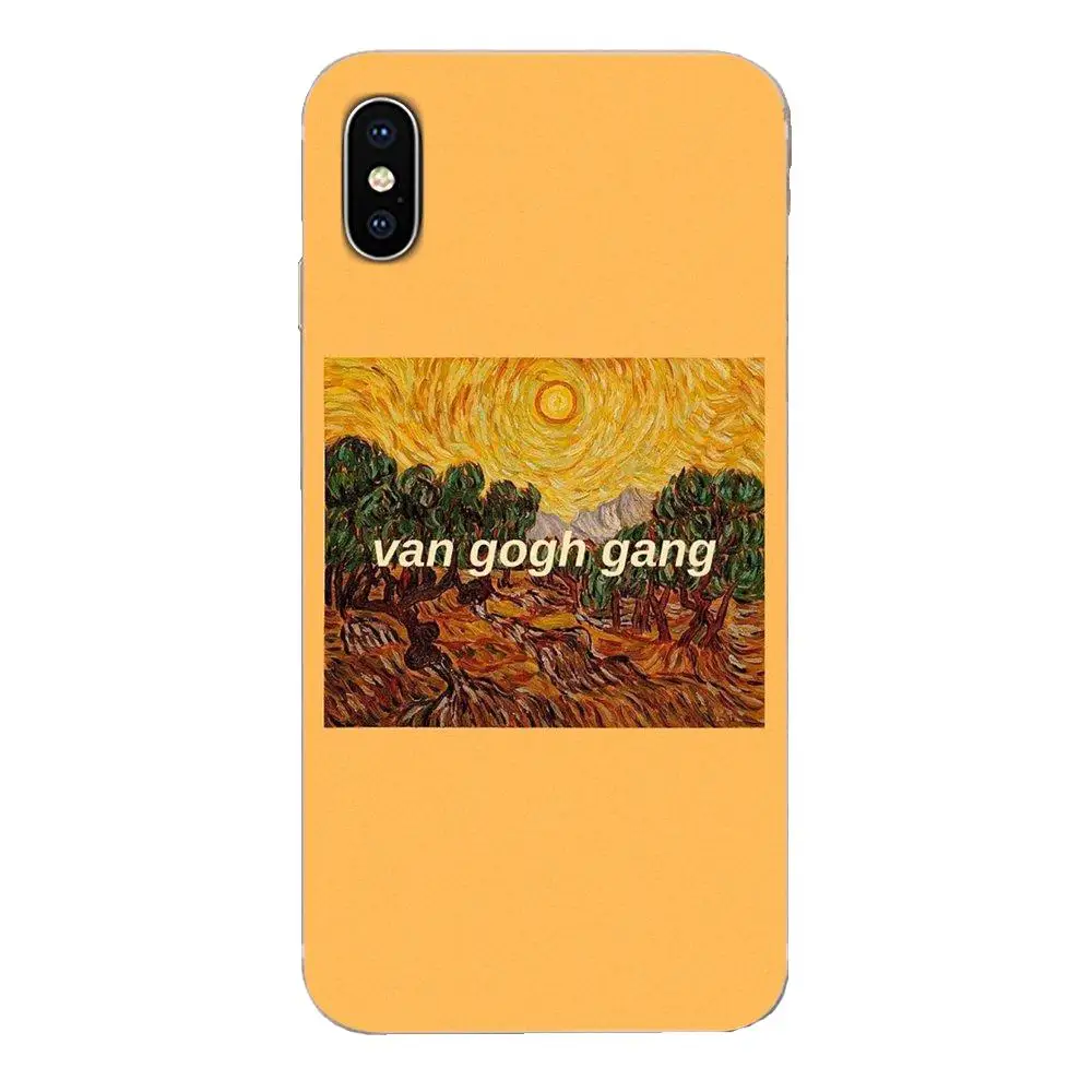 as picture Для huawei Nova 2 V20 Y3II Y5 Y5II Y6 Y6II Y7 Y9 G8 G9 GR3 GR5 GX8 Prime мобильный чехол для телефона чехол Ван Гог искусство спрей - Цвет: as picture