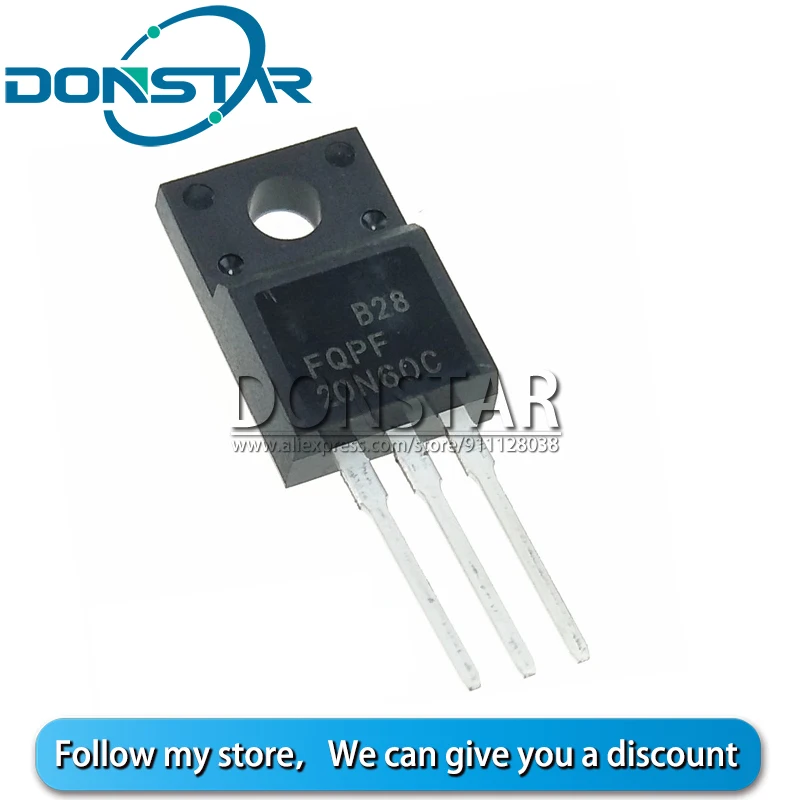 10 шт. FQPF20N60C TO220 FQPF20N60 TO220F 20N60 20N60C TO-220F FQPF2060C MOS задний эффект Новинка | Электронные