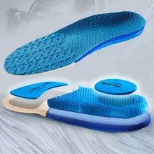 

Unisex Sport Insoles High Elastic Shock Absorption Shoe Pad Breathable Sweat-Absorbent Running Insole Sports Sole Shoes Inserts