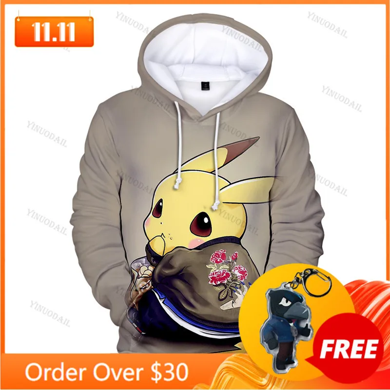 

Cute Children's Shoot Anime 3D Print Hoodie Womens Clothing Sweatshirts Anime Women Kids Tops 2021 Men and Women